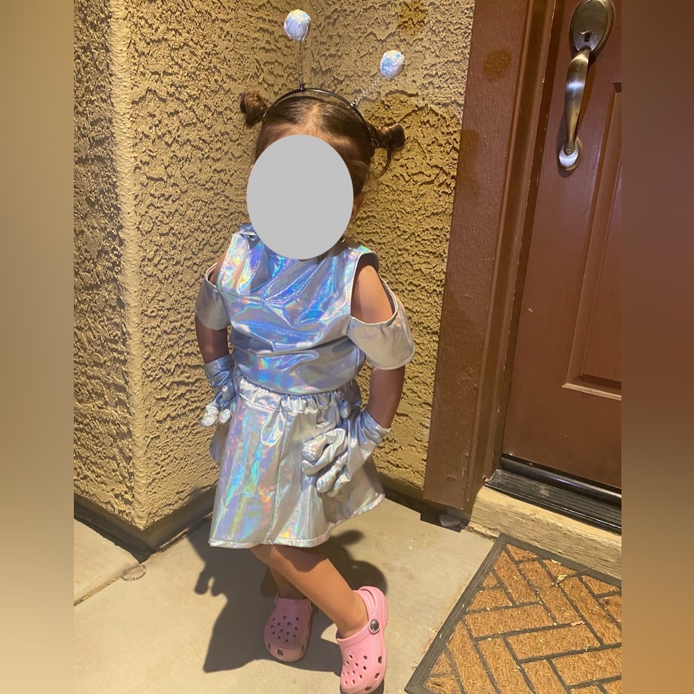 Toddler Girl Alien Costume 2T